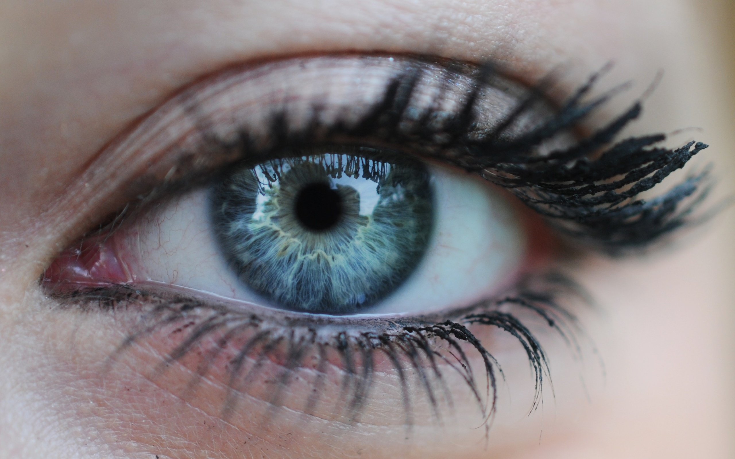 Самый удачный макияж для голубо серых глаз