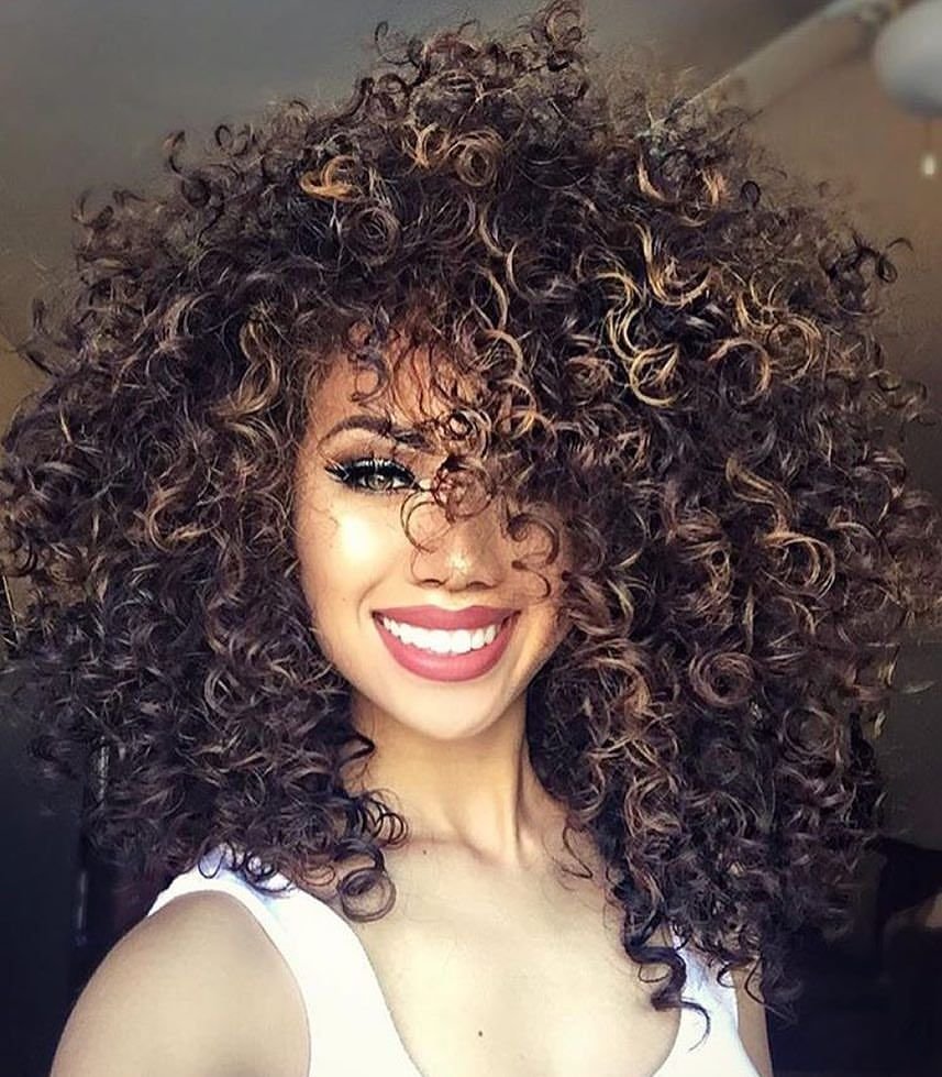 Укладка прически афро