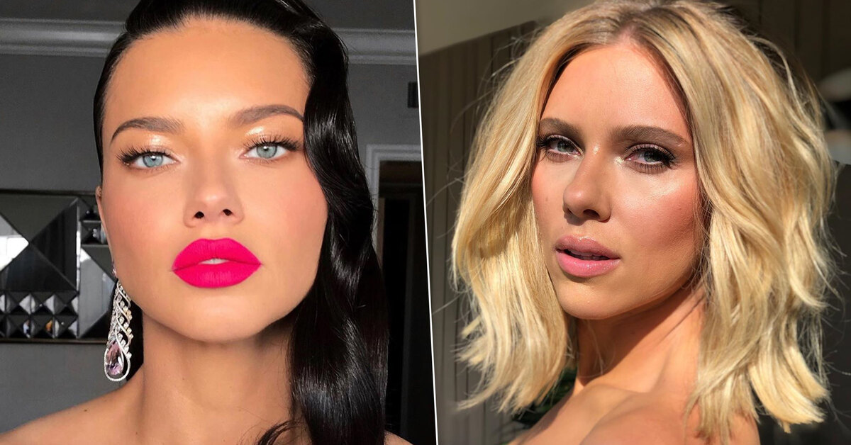 Макияж на лето с розовой помадой