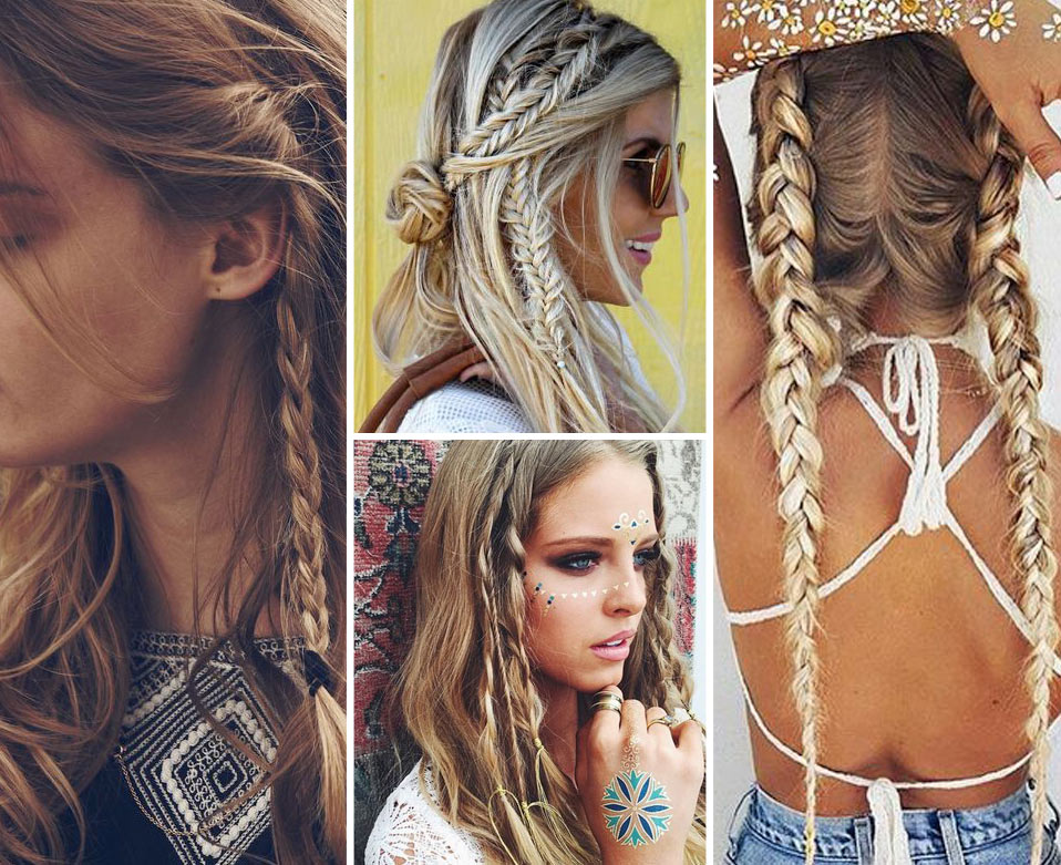 Как создать офисный вариант косы бохо