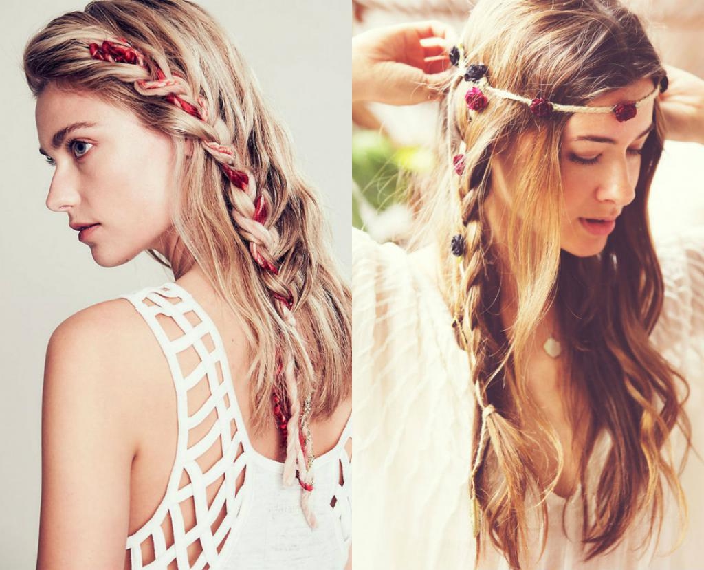 Как создать офисный вариант косы бохо