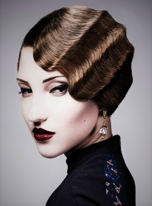 Прическа 20-х годов