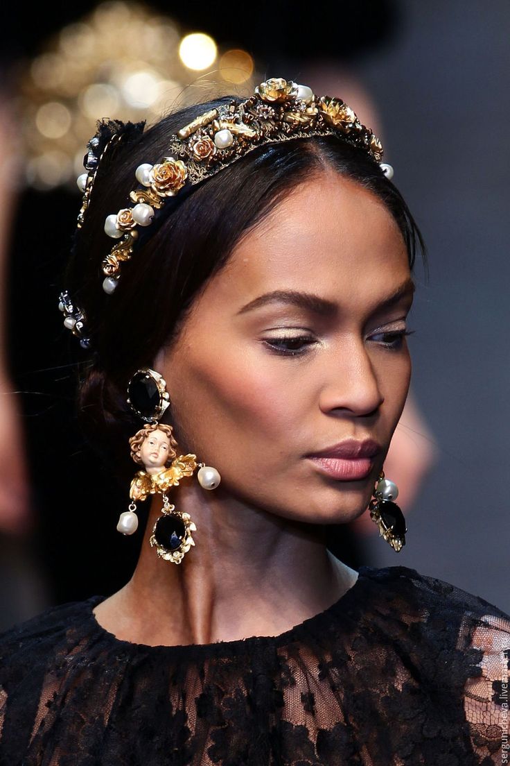 Модная прическа 2015 года в стиле D&G