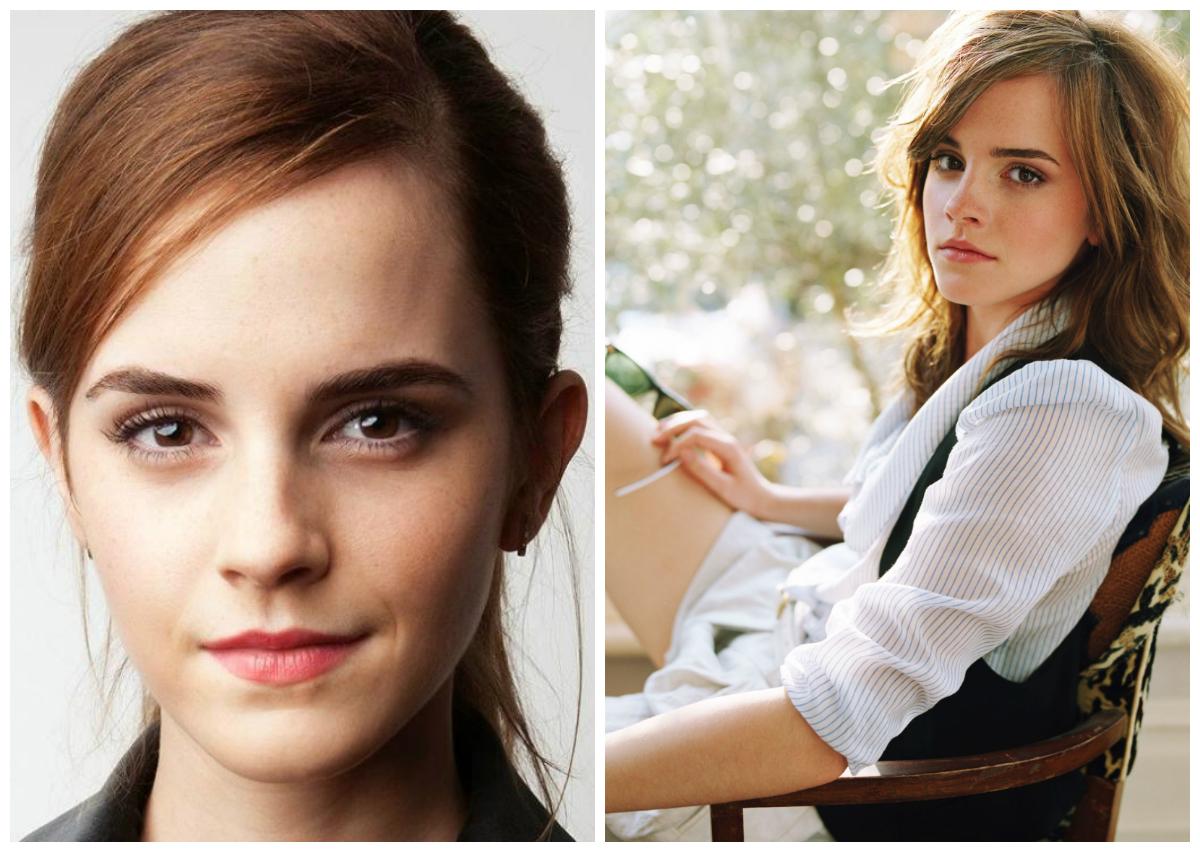 Серый макияж глаз как у Эммы Уотсон