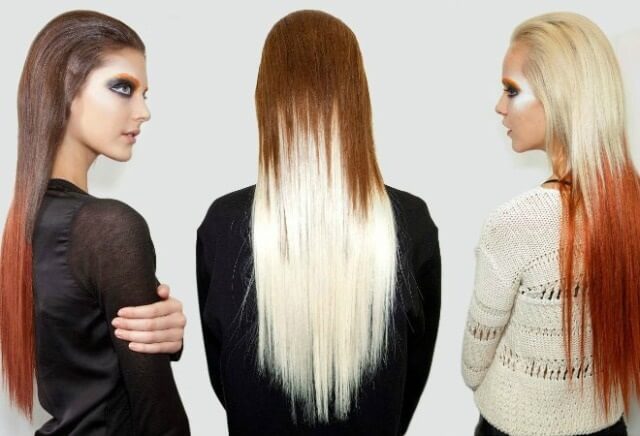 3 прически для омбре