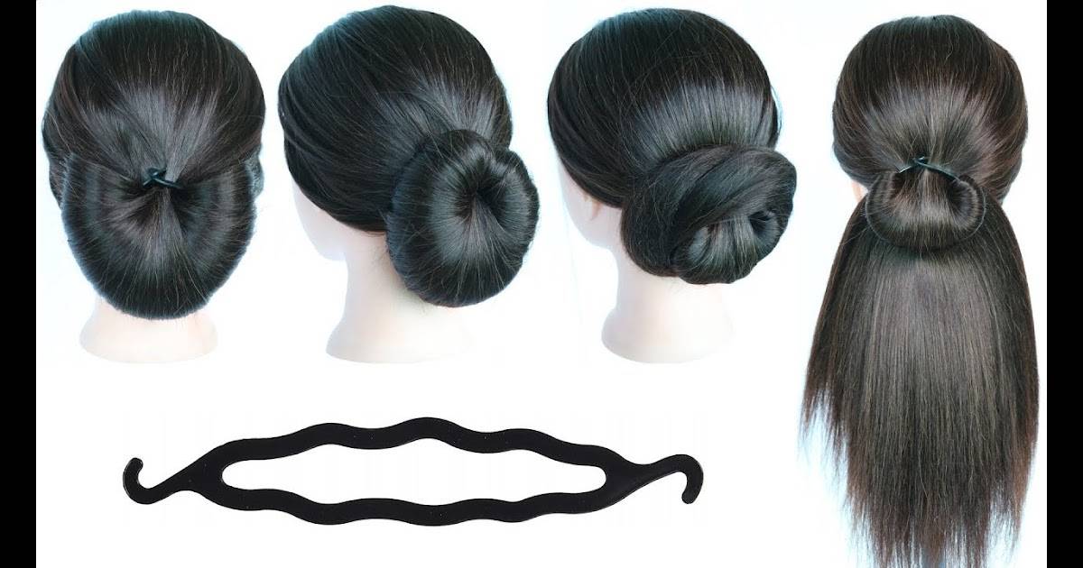 Элегантная прическа с помощью твистера