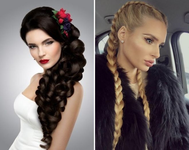 Видео плетения кос с накладными прядями