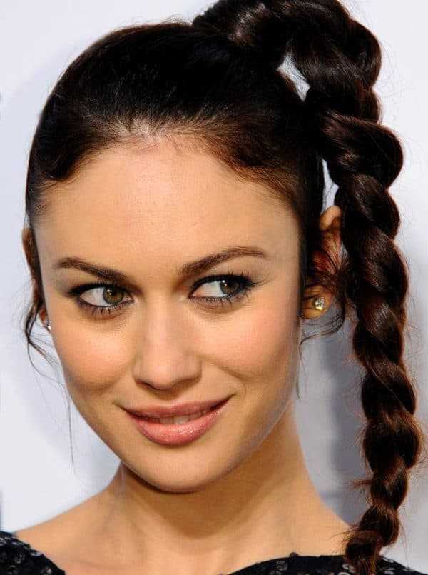 Ретро хвост на бок