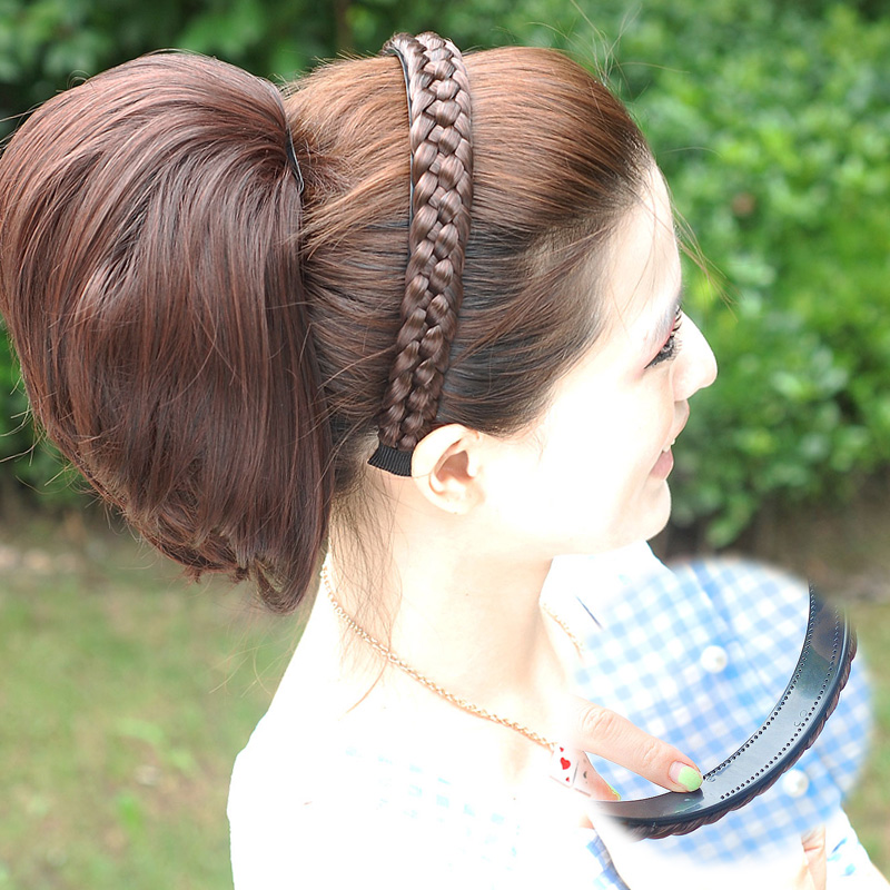 Быстрый обруч из кос