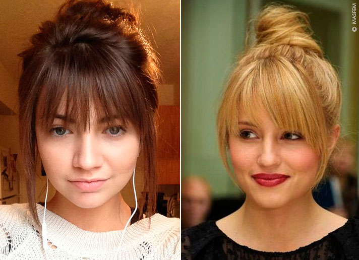Прически для треугольного лица Прически для треугольного лица