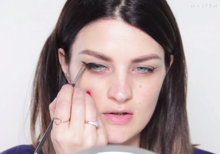 Стрелки для глаз с нависшими веками
