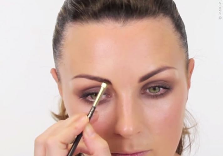 Коричневые тени макияж Коричневые тени макияж