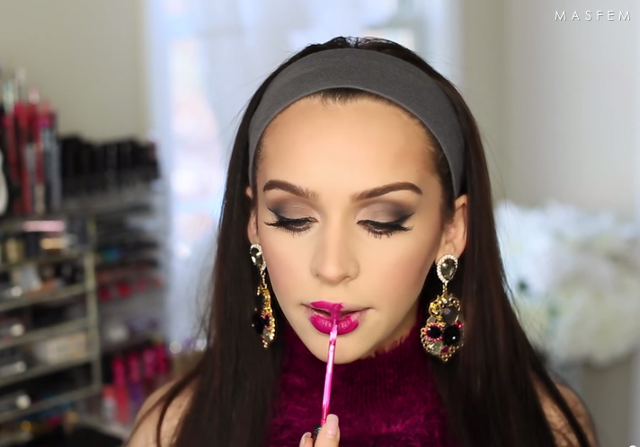 Вечерний макияж для серых глаз Вечерний макияж для серых глаз