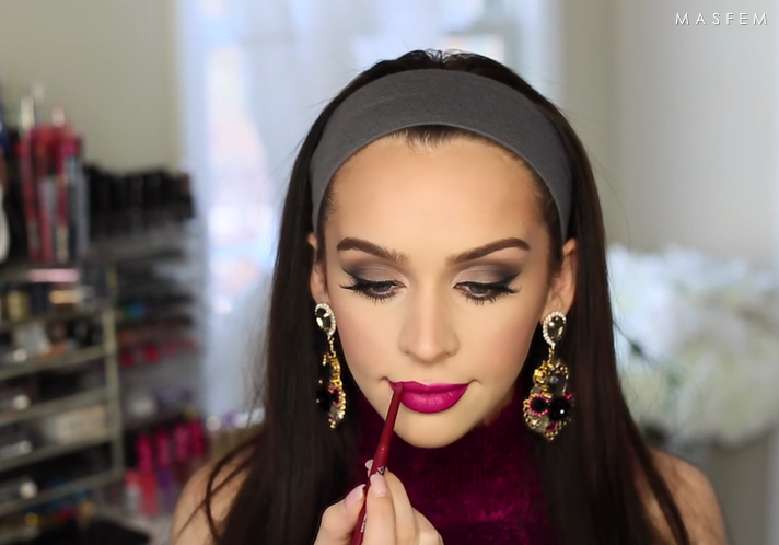 Вечерний макияж для серых глаз Вечерний макияж для серых глаз