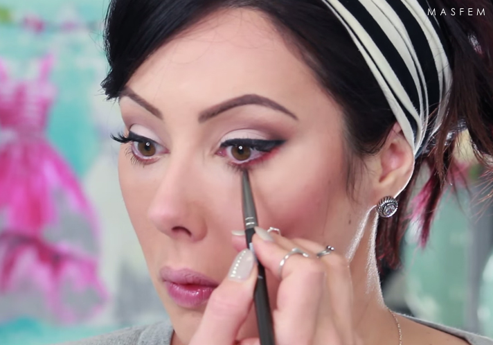 Макияж в стиле ретро Макияж в стиле ретро