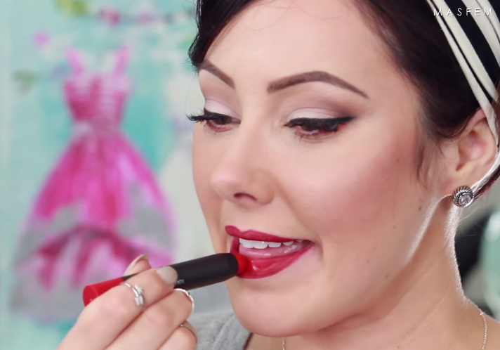 Макияж в стиле ретро Макияж в стиле ретро