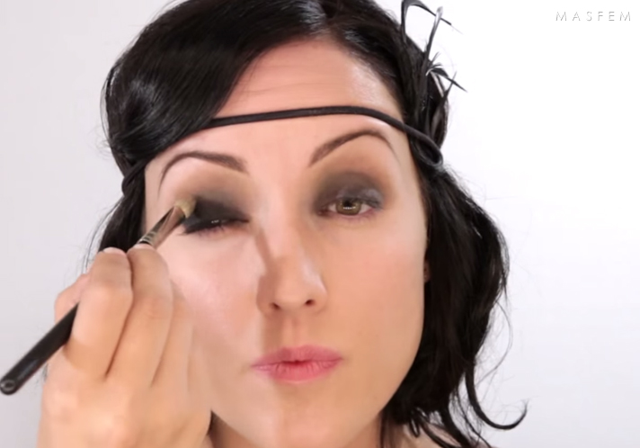 Ретро макияж Ретро макияж