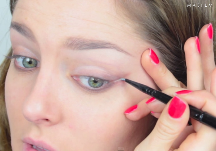 Двойные стрелки на глазах Двойные стрелки на глазах