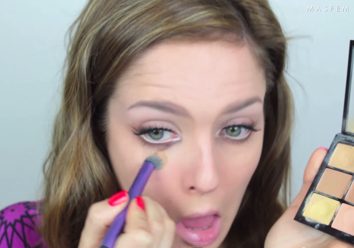 Двойные стрелки на глазах Двойные стрелки на глазах