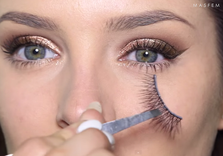 Вечерний макияж золотой Вечерний макияж золотой