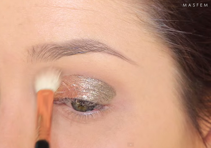 Вечерний макияж золотой Вечерний макияж золотой