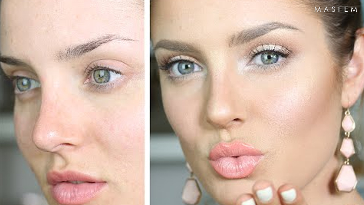 Макияж с эффектом сияния Макияж с эффектом сияния