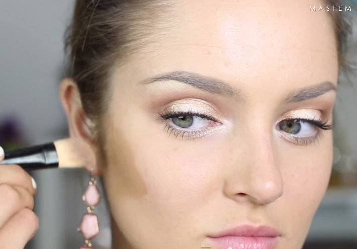 Макияж с эффектом сияния Макияж с эффектом сияния