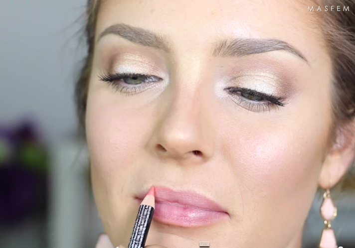 Макияж с эффектом сияния Макияж с эффектом сияния