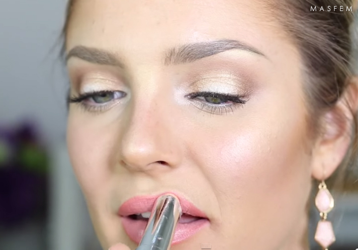 Макияж с эффектом сияния Макияж с эффектом сияния