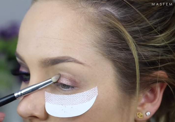 Макияж с цветной подводкой Макияж с цветной подводкой