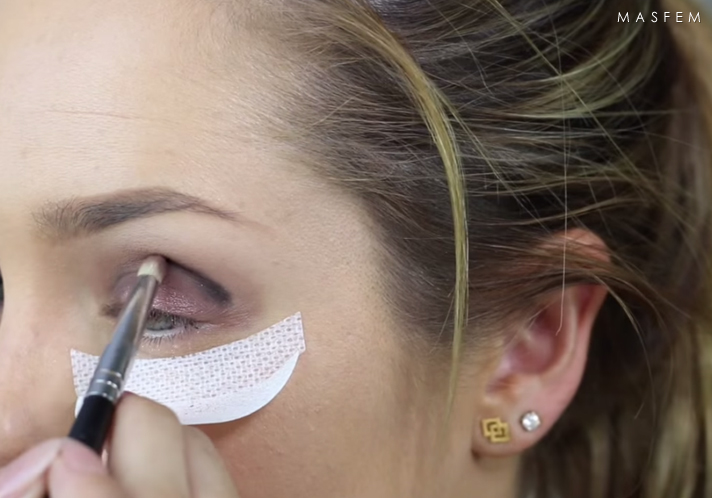 Макияж с цветной подводкой Макияж с цветной подводкой