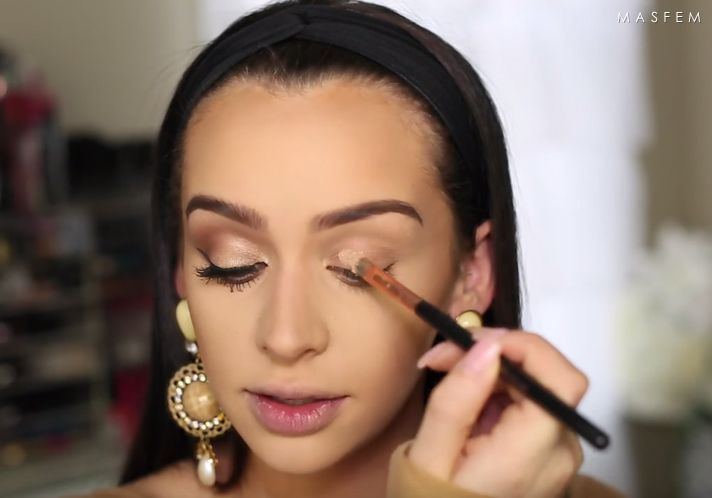 Смоки айс в нейтральных тонах Смоки айс в нейтральных тонах