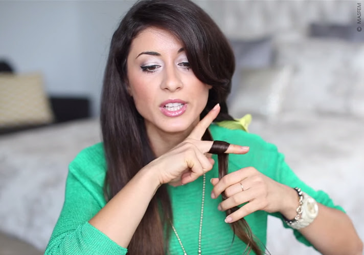 Локоны на длинные волосы Локоны на длинные волосы