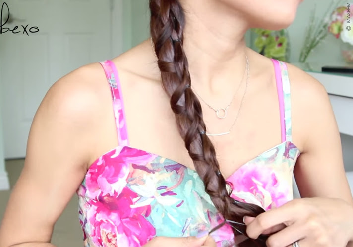 Плетение кос самой себе видео Плетение кос самой себе видео