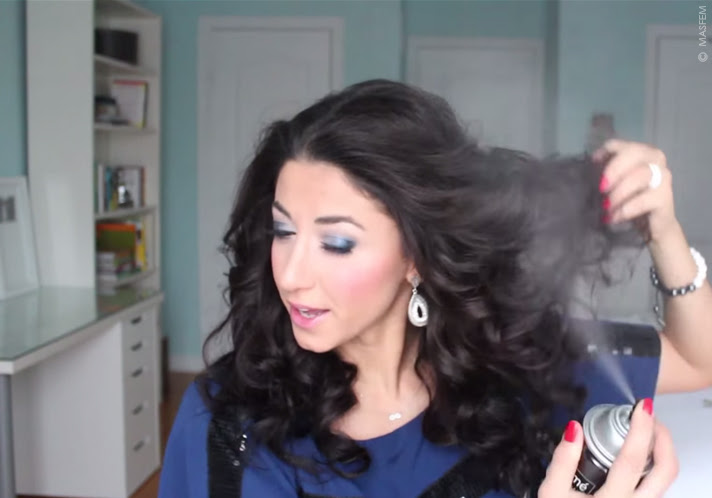 Крупные локоны в домашних условиях Крупные локоны в домашних условиях