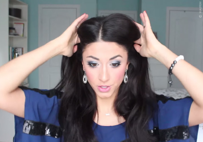 Крупные локоны в домашних условиях Крупные локоны в домашних условиях