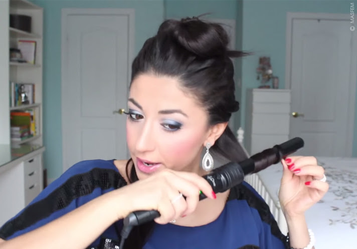 Крупные локоны в домашних условиях Крупные локоны в домашних условиях