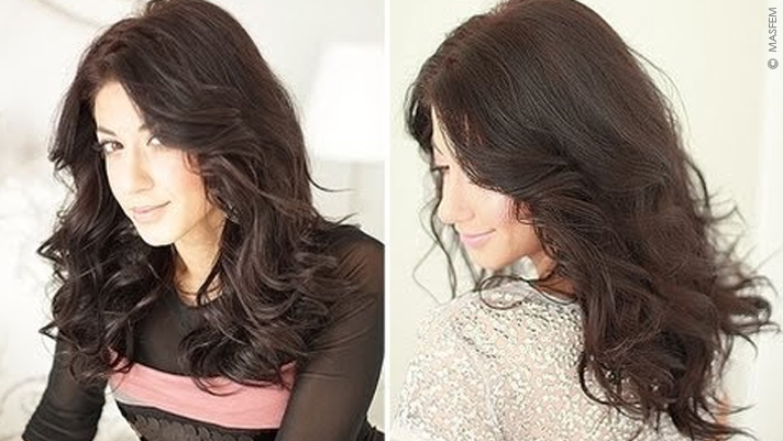 Завивка волос крупные локоны плойкой Завивка волос крупные локоны плойкой