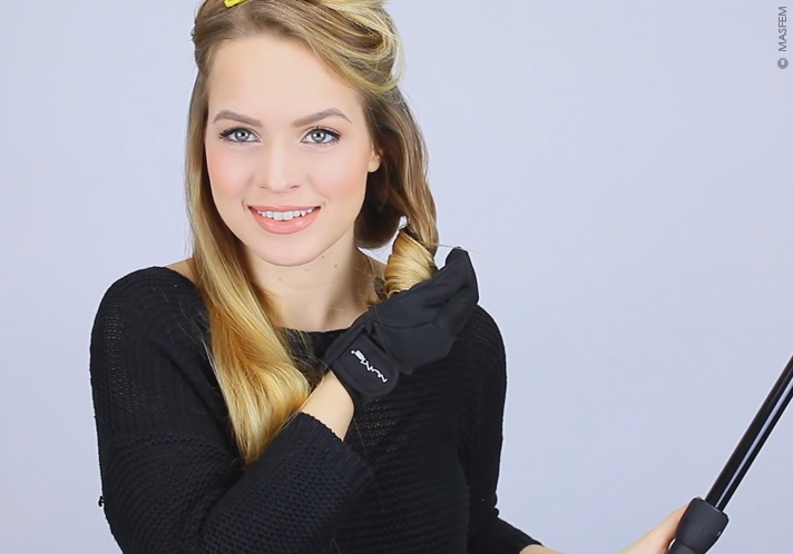 Как накрутить волосы плойкой видео Как накрутить волосы плойкой видео