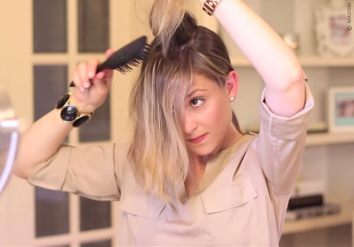 Укладка волос феном Укладка волос феном