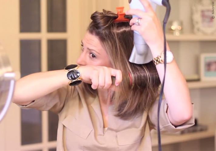 Укладка волос феном Укладка волос феном