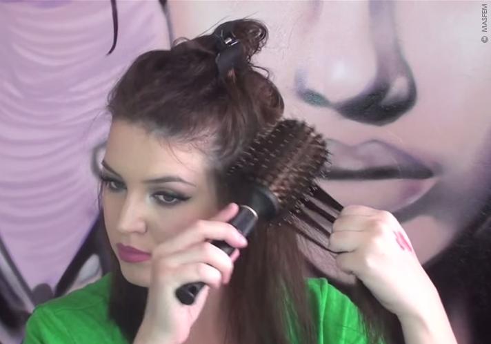 Объемная прически на средние волосы Объемная прически на средние волосы