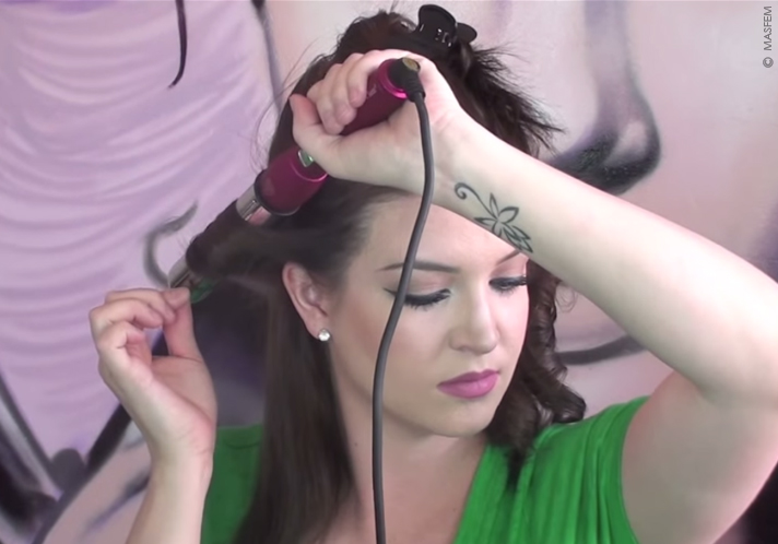 Объемная прически на средние волосы Объемная прически на средние волосы