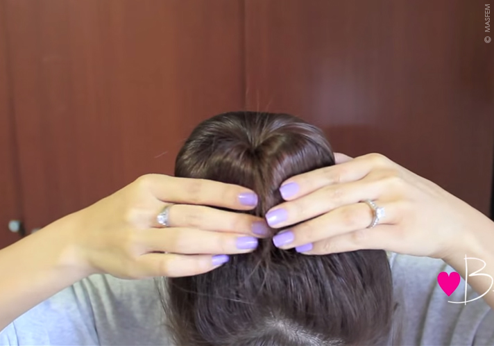 Прически с бубликом для волос Прически с бубликом для волос