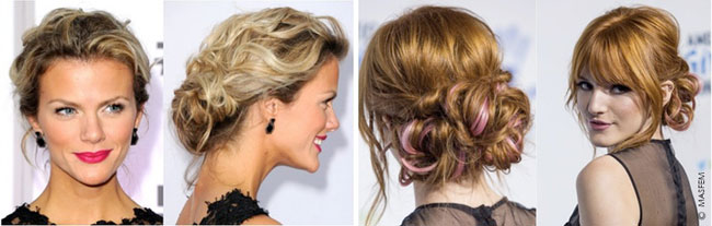Небрежная прическа на выпускной Небрежная прическа на выпускной