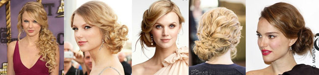 Прическа на бок Прическа на бок