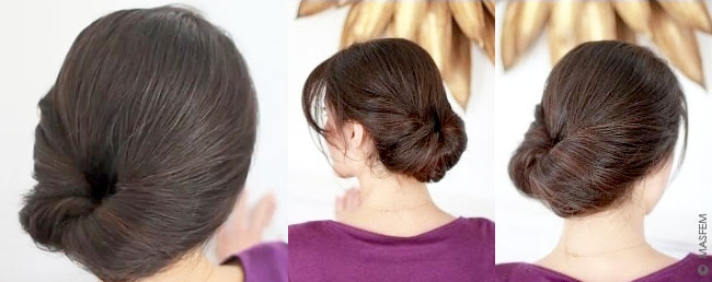 прическа на каждый день 