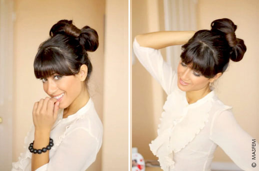 как сделать прическу бантик как сделать прическу бантик к