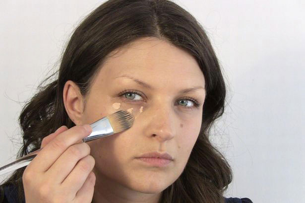 яркий вечерний макияж