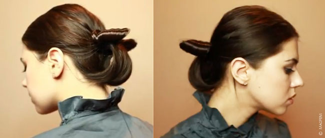 Быстрая прическа на работу или учебу Быстрая прическа на работу или учебу